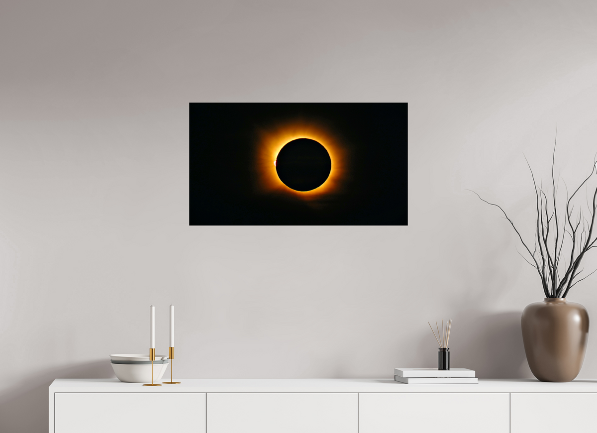 32 x 18″, Photo Print On Fuji Crystal DP II Phases of Totality: 2 of 3