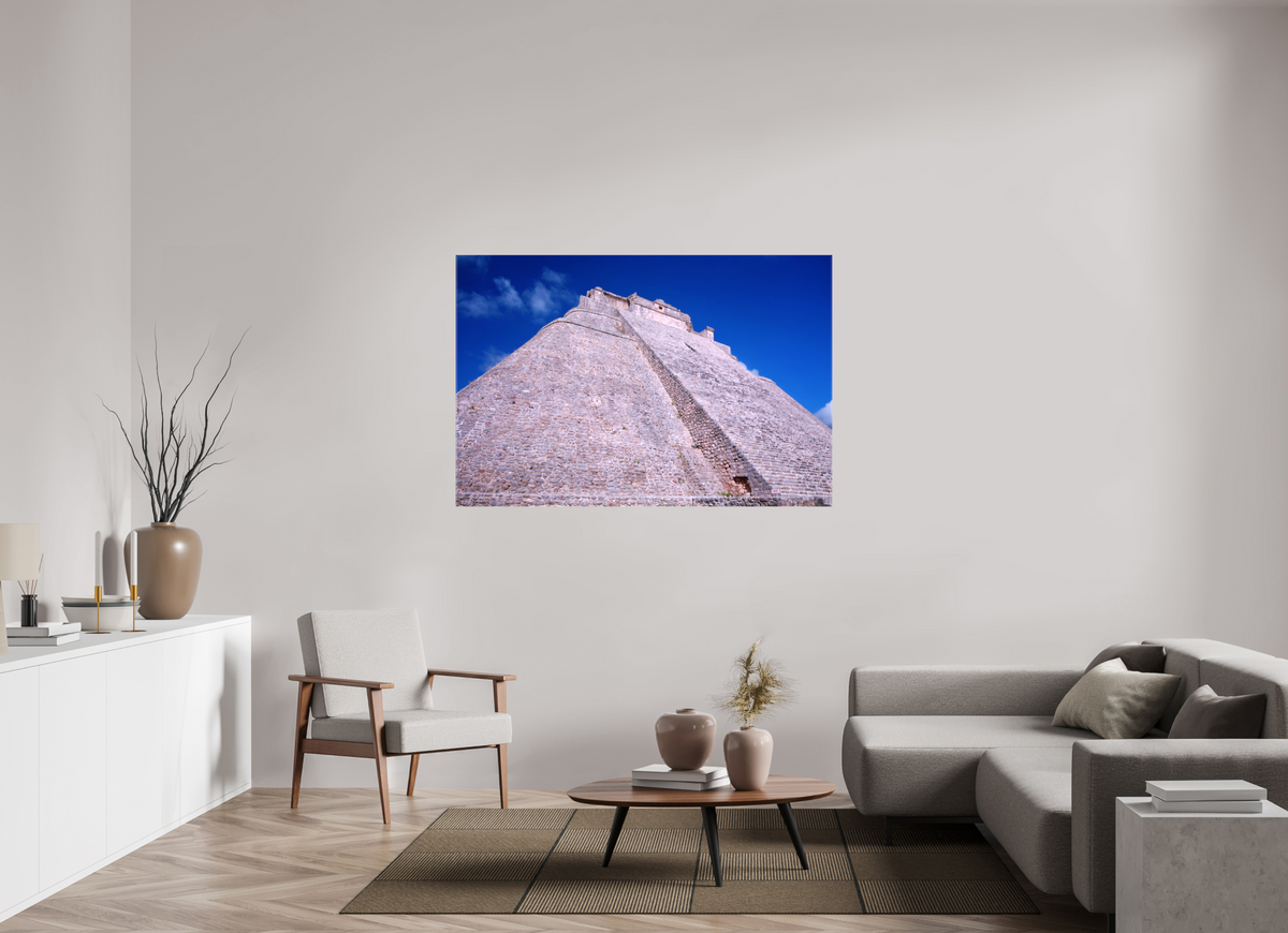 60 x 40″, Glossy Canvas on Stretcher Frame In El Adivino's Shadow
