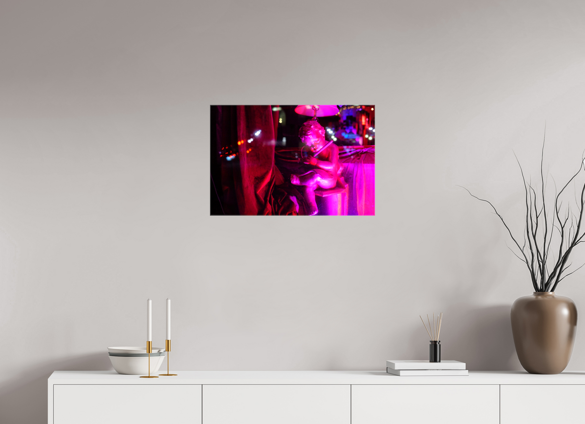 24 x 16″, Glossy Canvas on Stretcher Frame Nocturnal Cherub