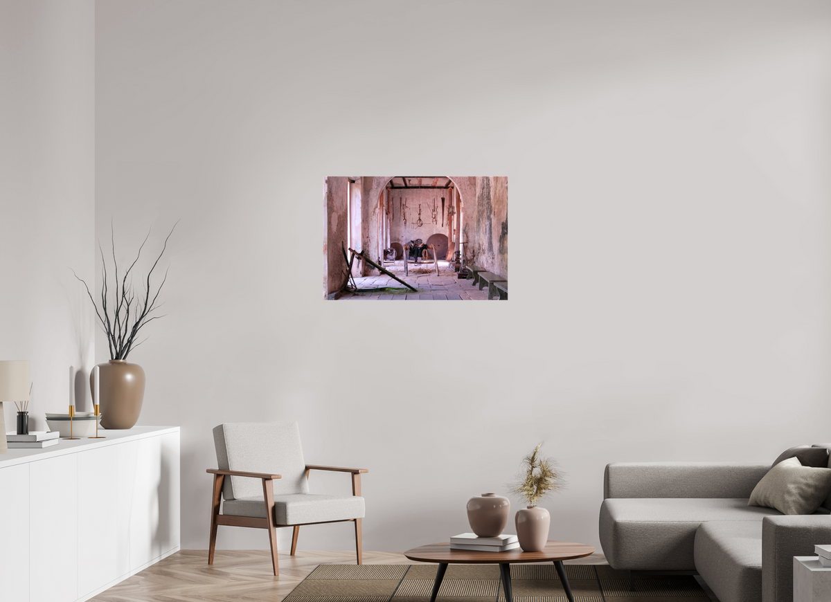 36 x 24″, Glossy Canvas on Stretcher Frame Henequen Workshop