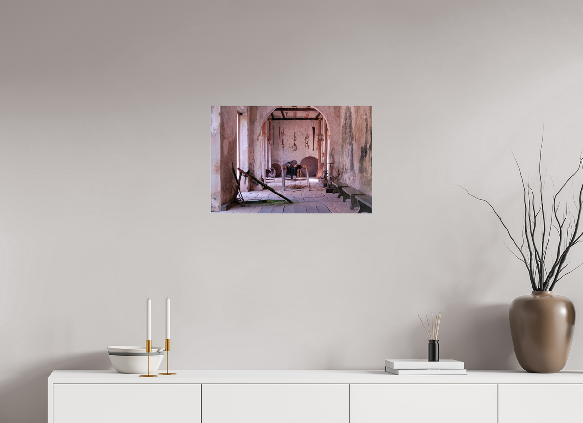 24 x 16″, Photo Print Under Acrylic Glass Henequen Workshop