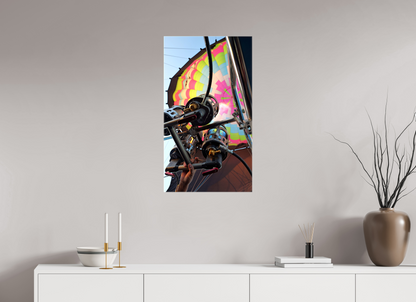 18 x 32″, Glossy Canvas on Stretcher Frame Heat and Lift