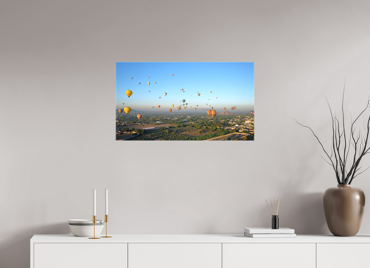 32 x 18″, Glossy Canvas on Stretcher Frame A View and a Smile