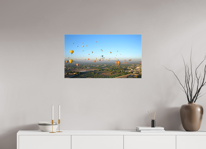 32 x 18″, Glossy Canvas on Stretcher Frame A View and a Smile