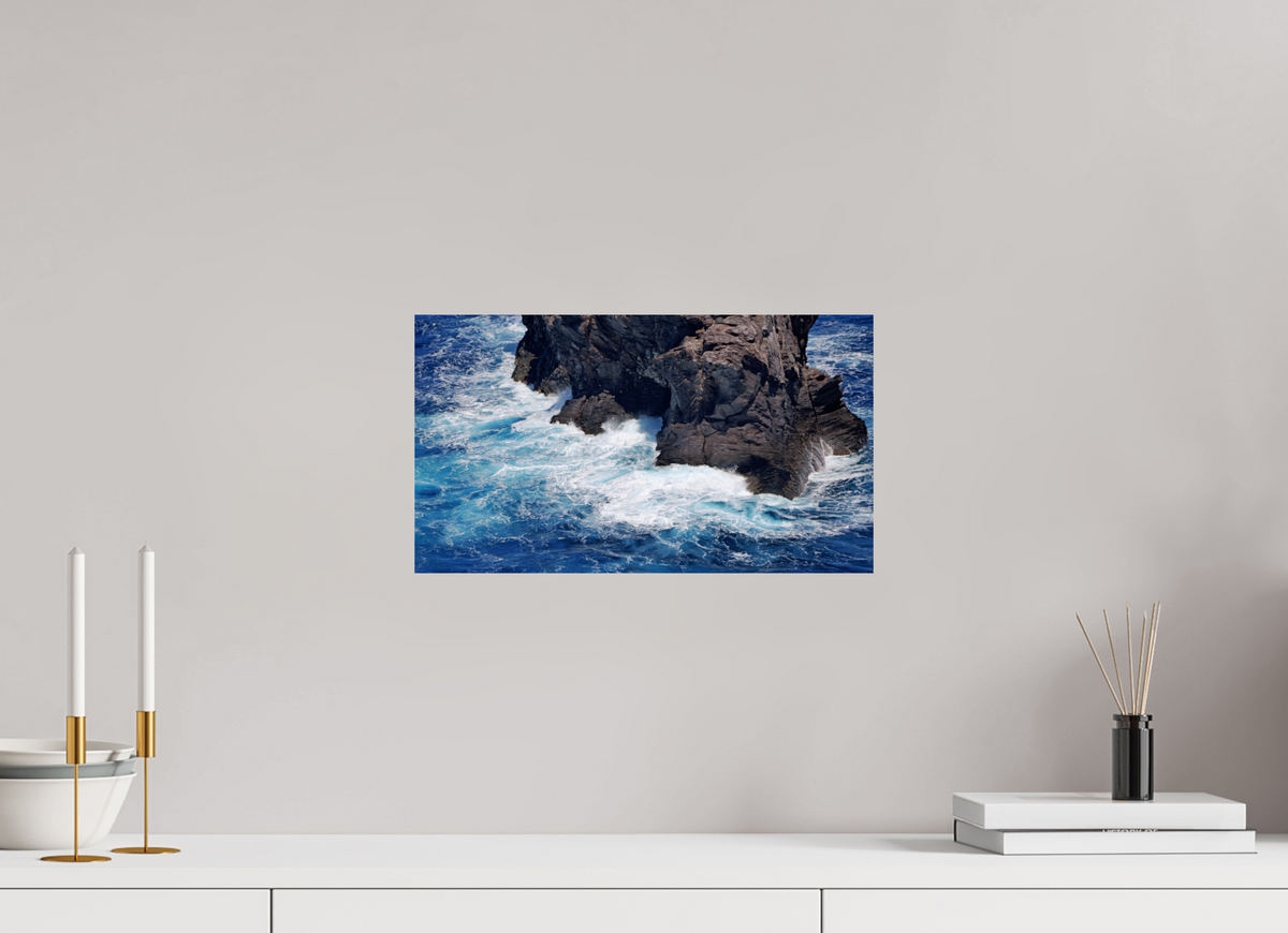 16 x 9″, Photo Print On Fuji Crystal DP II At the Foot of the Sea