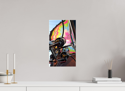 9 x 16″, Glossy Canvas on Stretcher Frame Heat and Lift