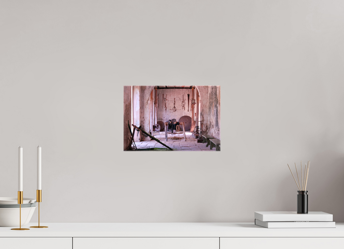 12 x 8″, Glossy Canvas on Stretcher Frame Henequen Workshop