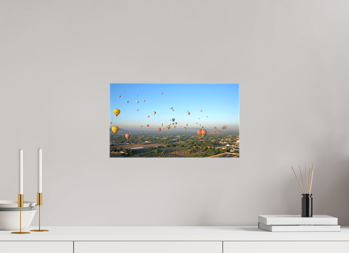 16 x 9″, Glossy Canvas on Stretcher Frame A View and a Smile